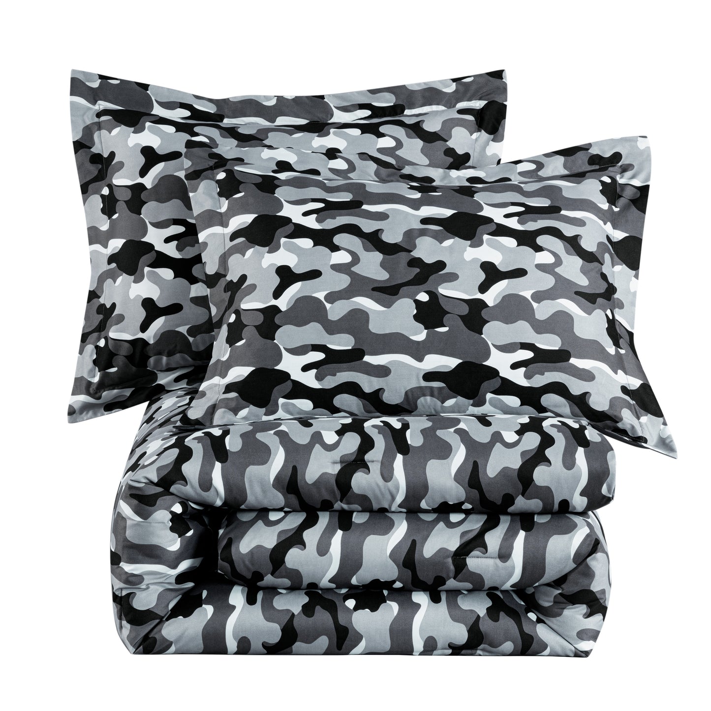 Military Camouflage 2/3-Piece Microfiber Comforter Set