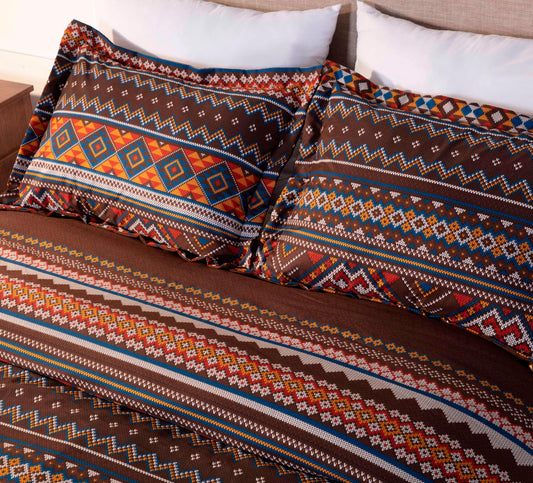 Clayton Southwestern Lodge Tribal Comforter Set