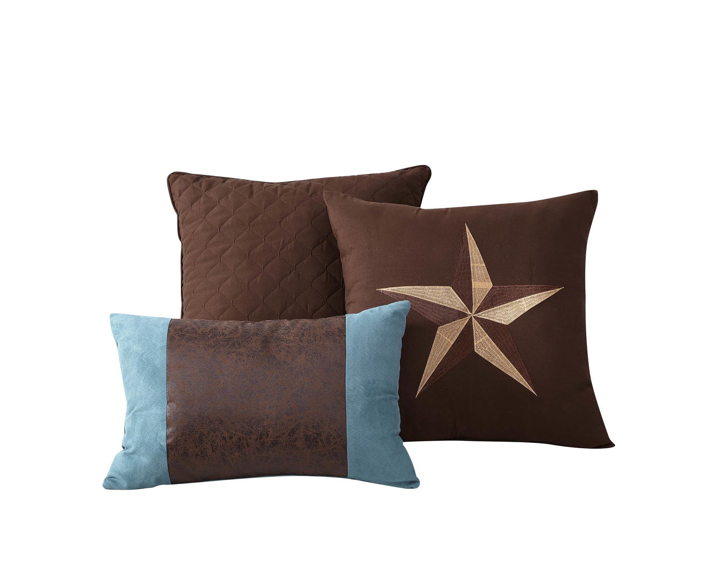 Chezmoi Collection 7-Piece Western Country Star Oversized Bedding Comforter Set