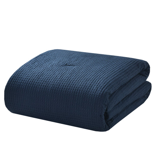 Wilmer 3-Piece Waffle Weave Comforter Set