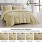 Piers Luxurious Distressed Velvet Duvet Cover Set