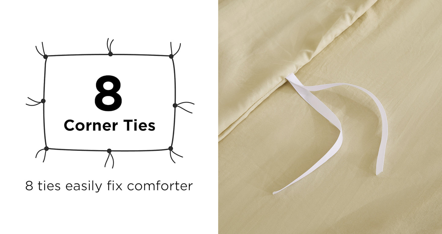 Piers Luxurious Distressed Velvet Duvet Cover Set