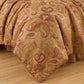 Adelle 7-Piece Paisley Jacquard Embroidered Comforter