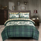 7-Piece Multicolor Printed Microfiber Bed in a Bag Comforter Set With Sheet Set