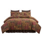 Amelia 9-Piece Floral Jacquard Patchwork Comforter Set