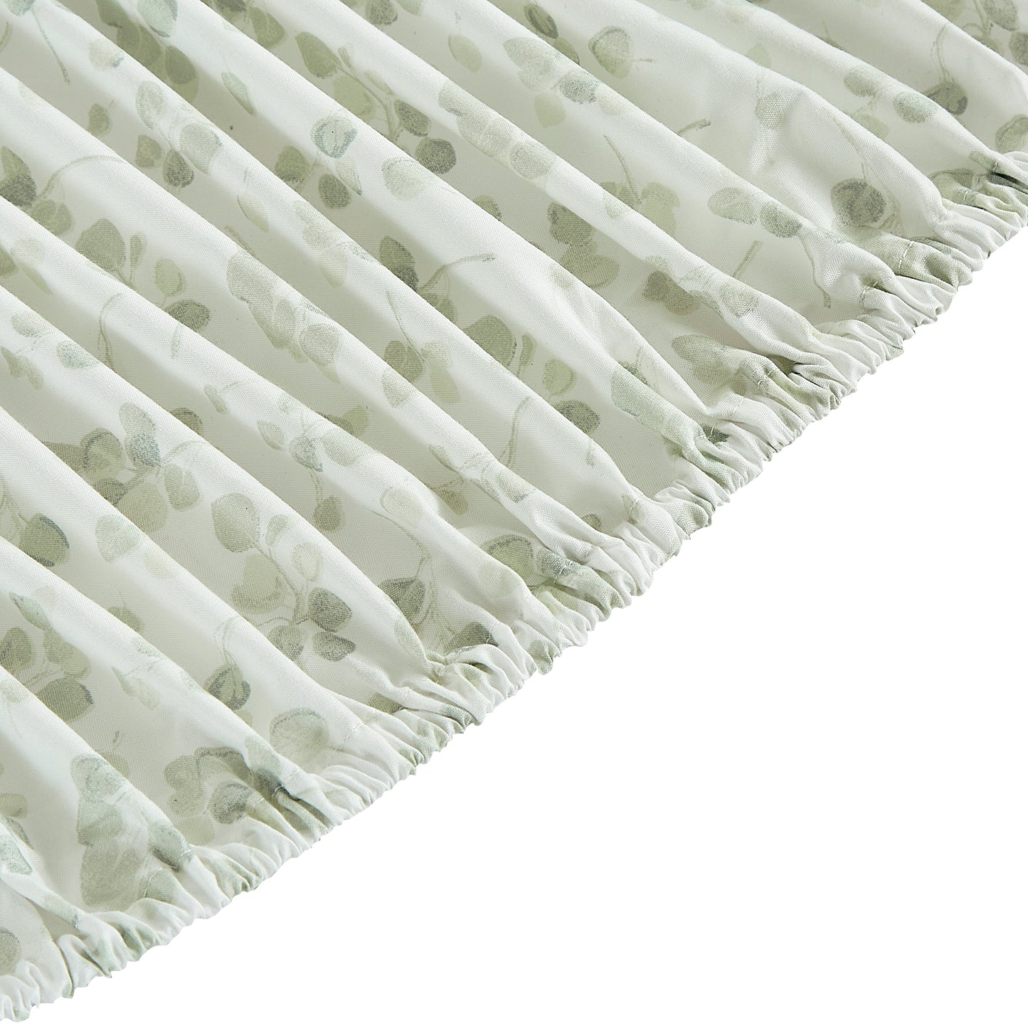 Printed Floral Microfiber Sheet Set with Deep Pocket