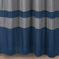 Arden 4-Piece Modern Zigzag Embroidery Window Curtain Set
