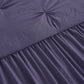 Aria French Country Chic Pinch Pleat Ruffle Skirt Bedspread Set