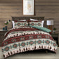 Lodge Inspired Printed Microfiber Comforter Set