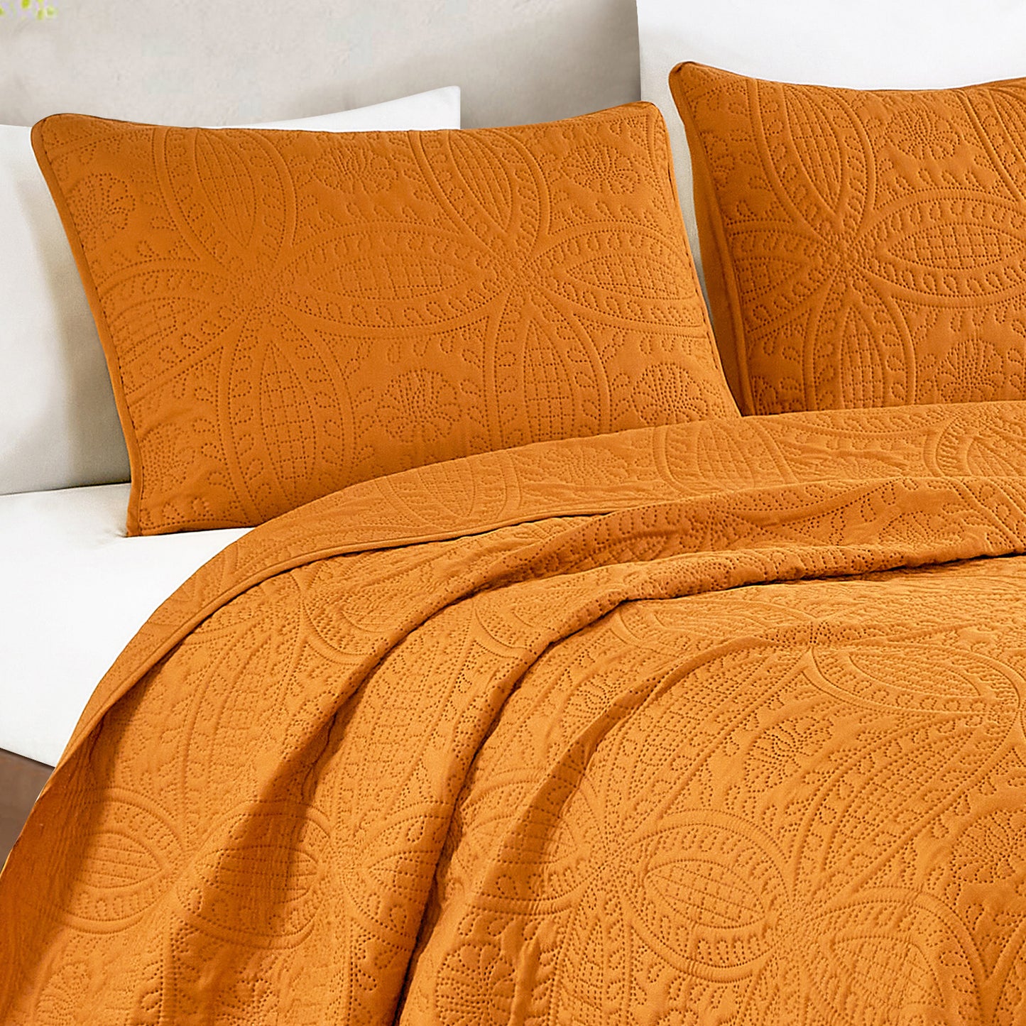 Austin Oversized Microfiber Bedspread Coverlet Set