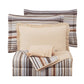 Avery Multi-Color Striped Cotton Quilt Set
