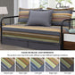 Avery Multi-Color Striped Cotton Quilt Set