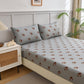 2-Pack Kids/Teens Sports Printed Fitted Sheet Set – 2 Fitted Sheets + 4 Pillowcases (No Flat Sheet)