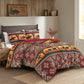 Lodge Inspired Printed Microfiber Comforter Set