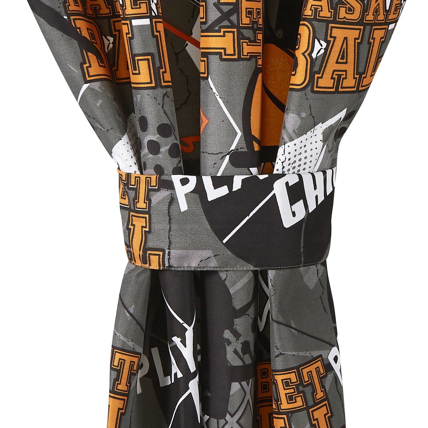 4-Piece Kids/Teens Multi-Color Printed Soft Microfiber Window Curtain Set