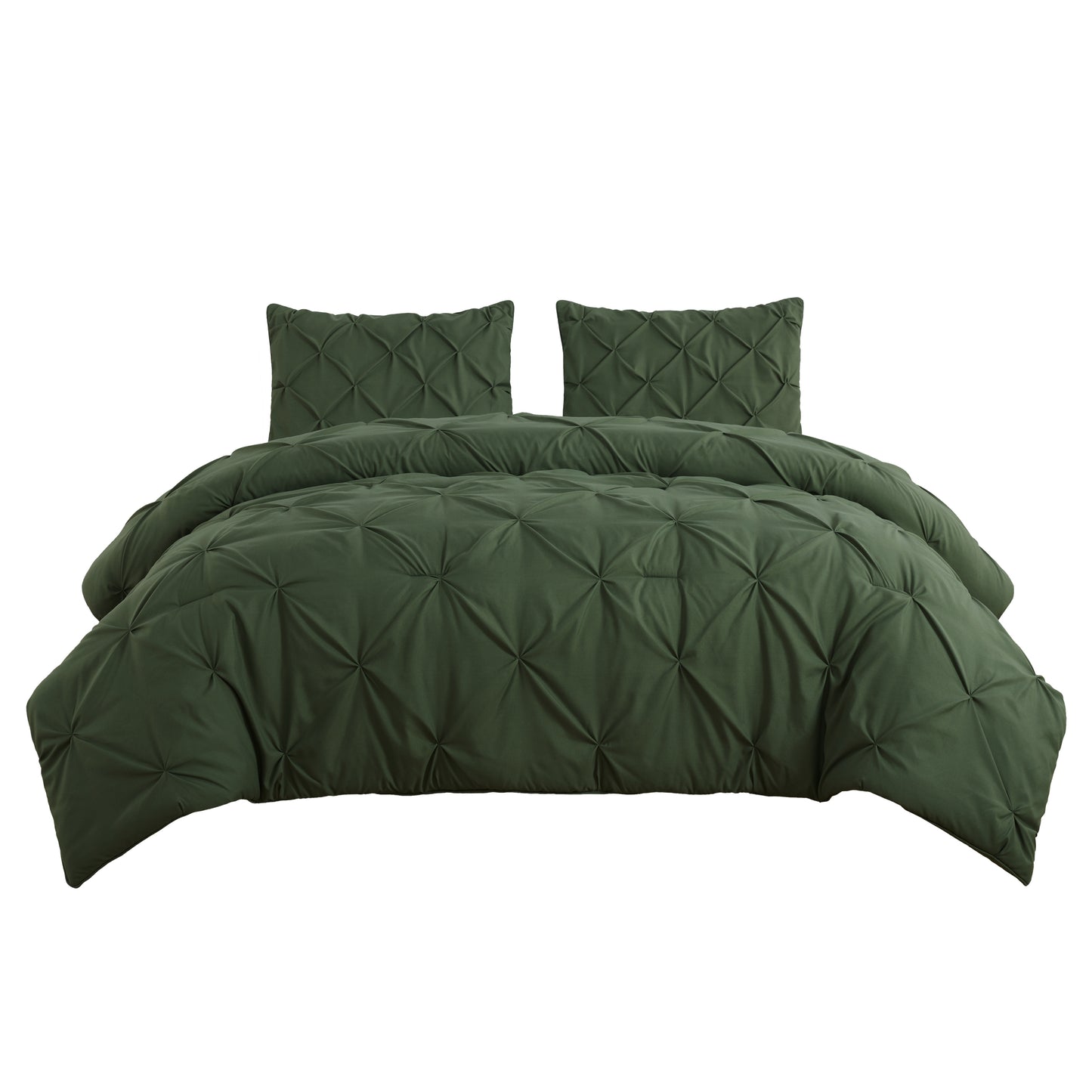 Berlin Pinch Pleat Pintuck Comforter Set