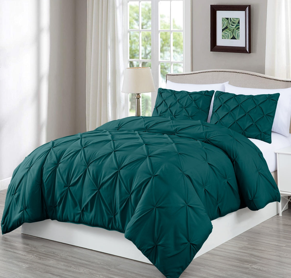 Berlin Pinch Pleat Pintuck Comforter Set