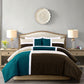 Bernard Medallion Patchwork Bed in a Bag Comforter Set