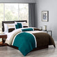 Bernard Medallion Patchwork Bed in a Bag Comforter Set