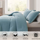 Breeze Soft Lightweight Breathable Cotton Muslin Comforter Set