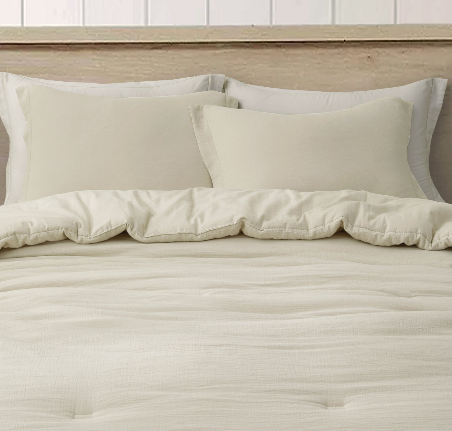 Breeze Soft Lightweight Breathable Cotton Muslin Comforter Set