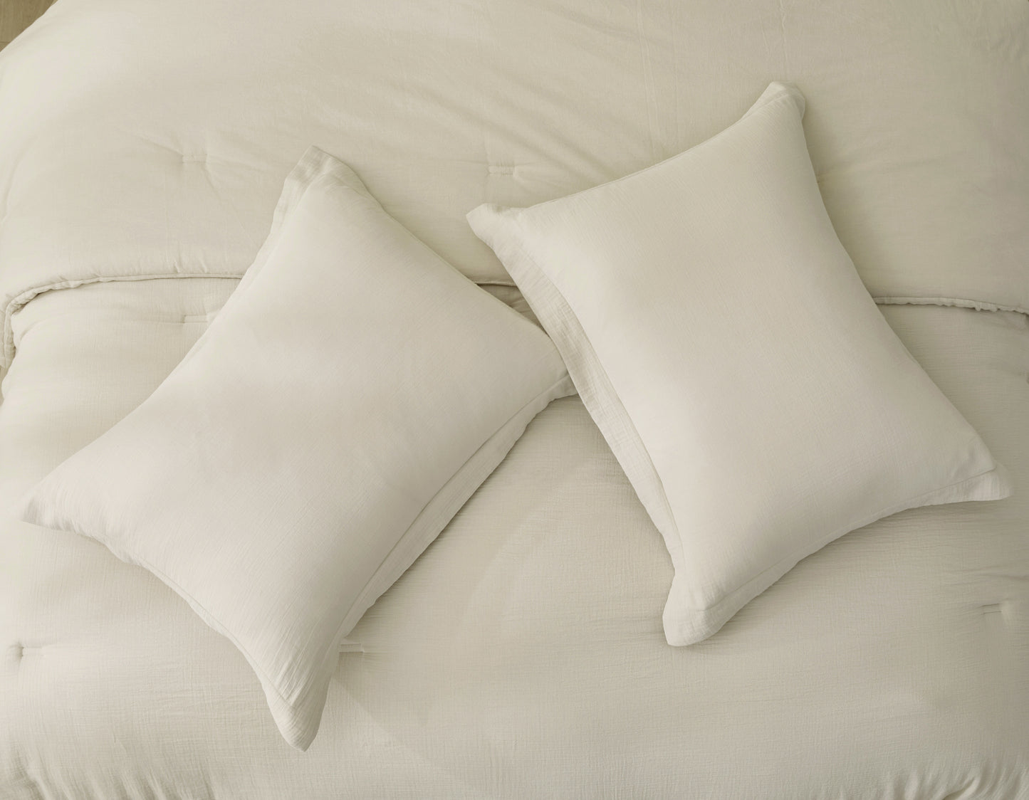 Breeze Soft Lightweight Breathable Cotton Muslin Comforter Set