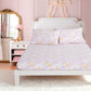 2-Pack Kids/Teens Sports Printed Fitted Sheet Set – 2 Fitted Sheets + 4 Pillowcases (No Flat Sheet)