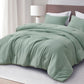 Calvin 3-Piece Jacquard Textured Woven Comforter Set