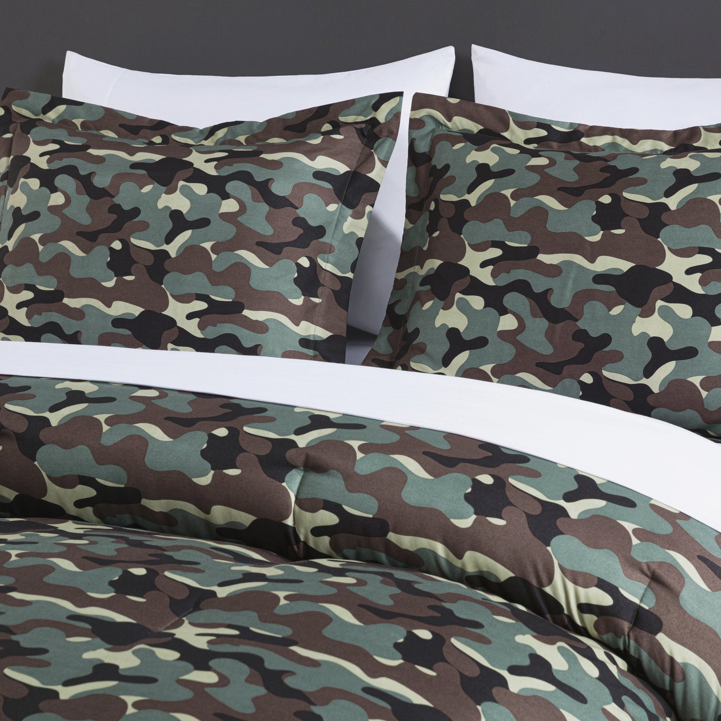 Military Camouflage 2/3-Piece Microfiber Comforter Set