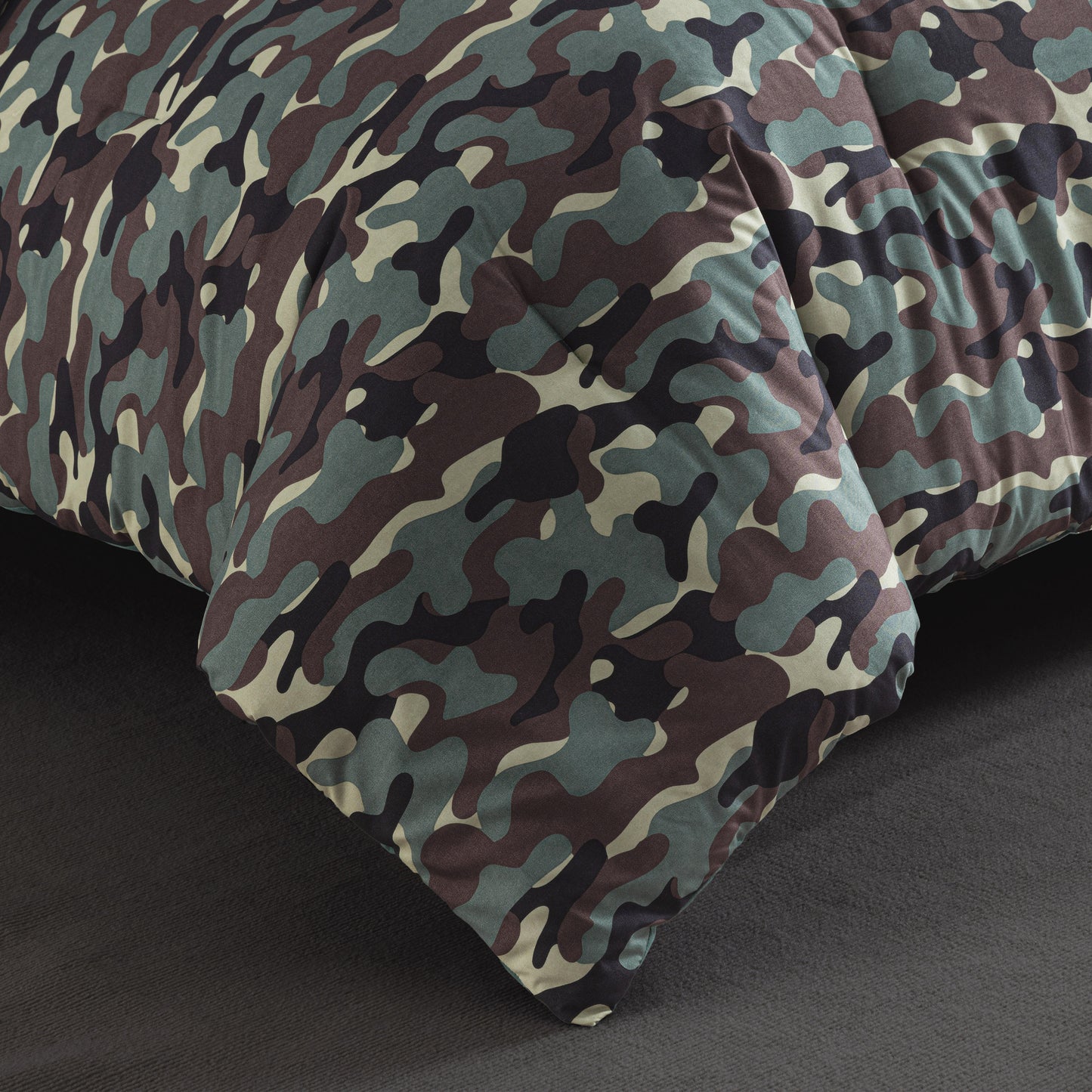 Military Camouflage 2/3-Piece Microfiber Comforter Set