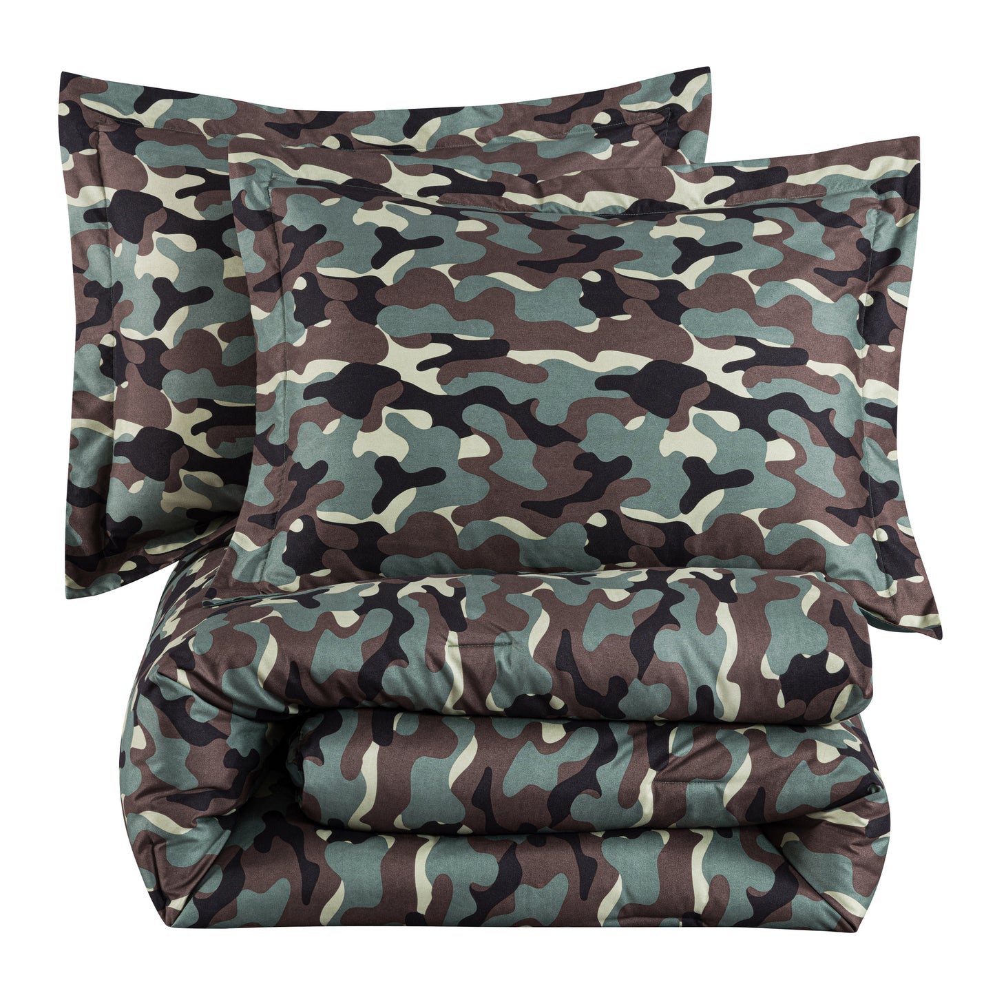 Military Camouflage 2/3-Piece Microfiber Comforter Set