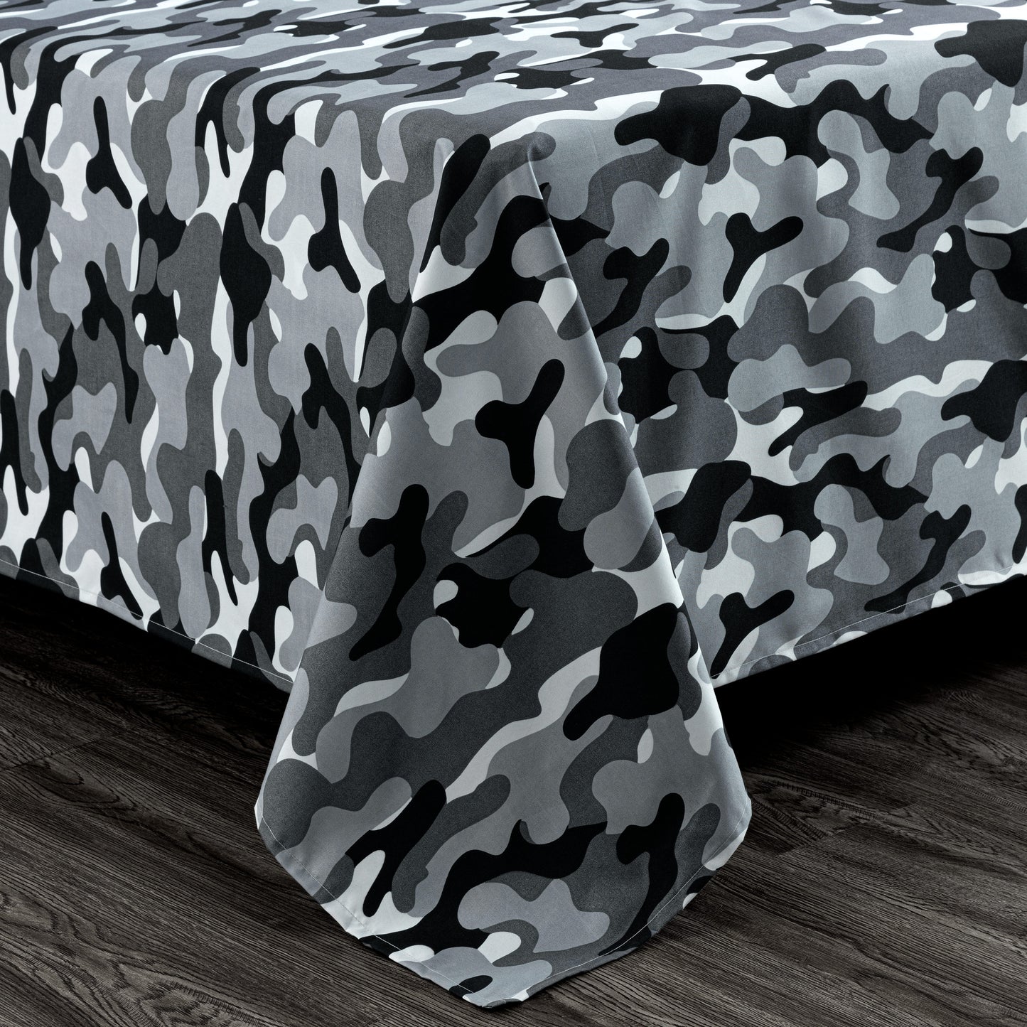 Military Camouflage Pattern 4-Piece Sheet Set