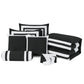 Caprice 7-Piece Hotel style Border Frame Comforter Set