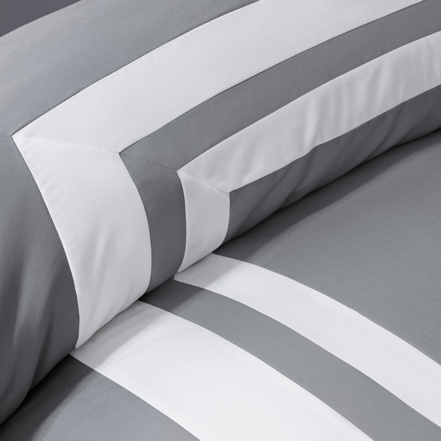 Caprice 7-Piece Hotel style Border Frame Comforter Set