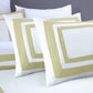 Caprice 7-Piece Hotel style Border Frame Comforter Set