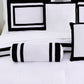 Caprice 7-Piece Hotel style Border Frame Comforter Set