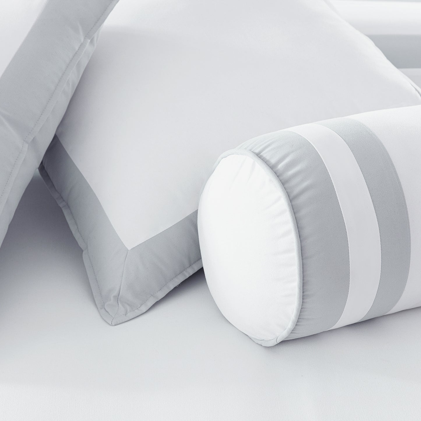 Caprice 7-Piece Hotel style Border Frame Comforter Set