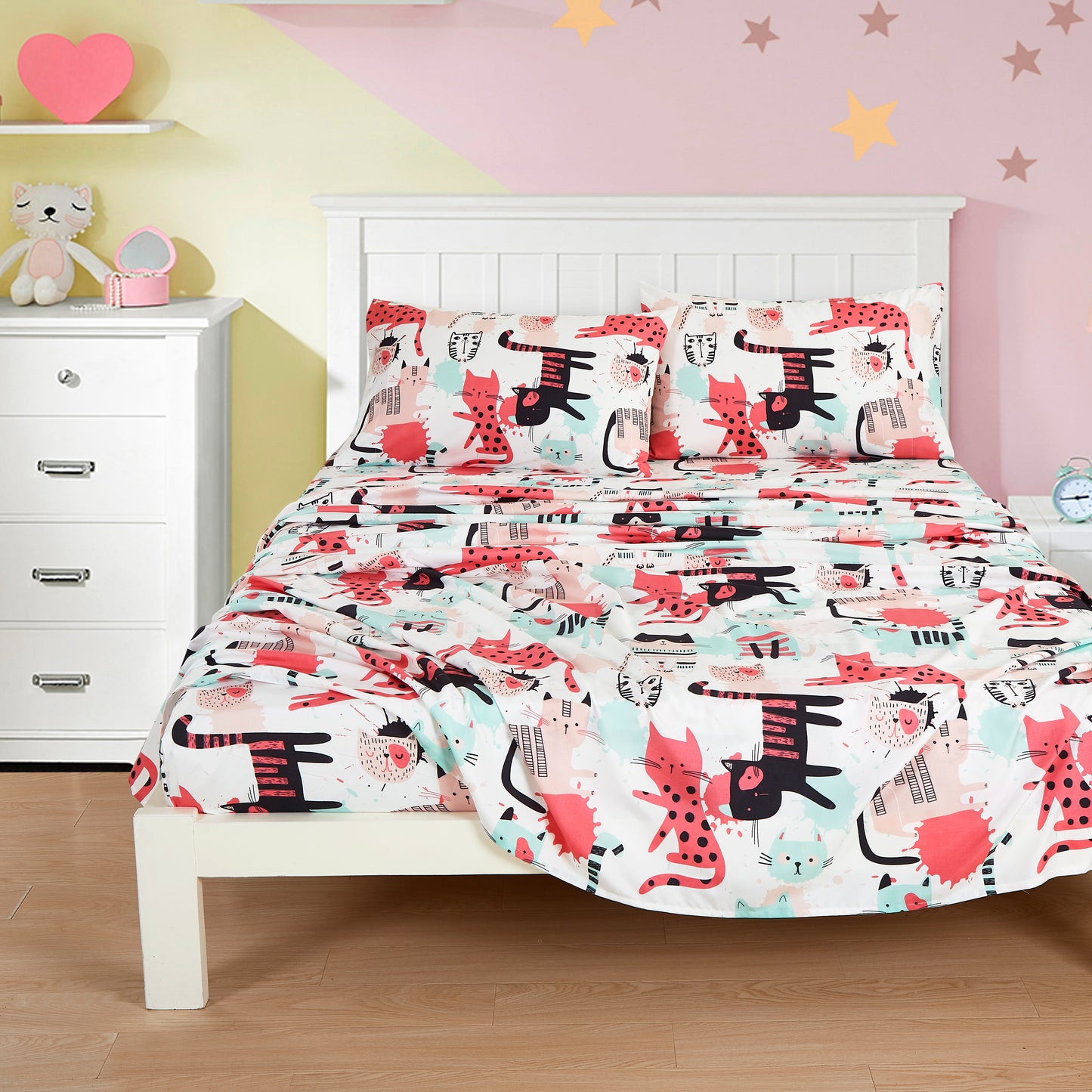 Kids/Teens Whimsical Fun Printed Soft Microfiber Sheet Set