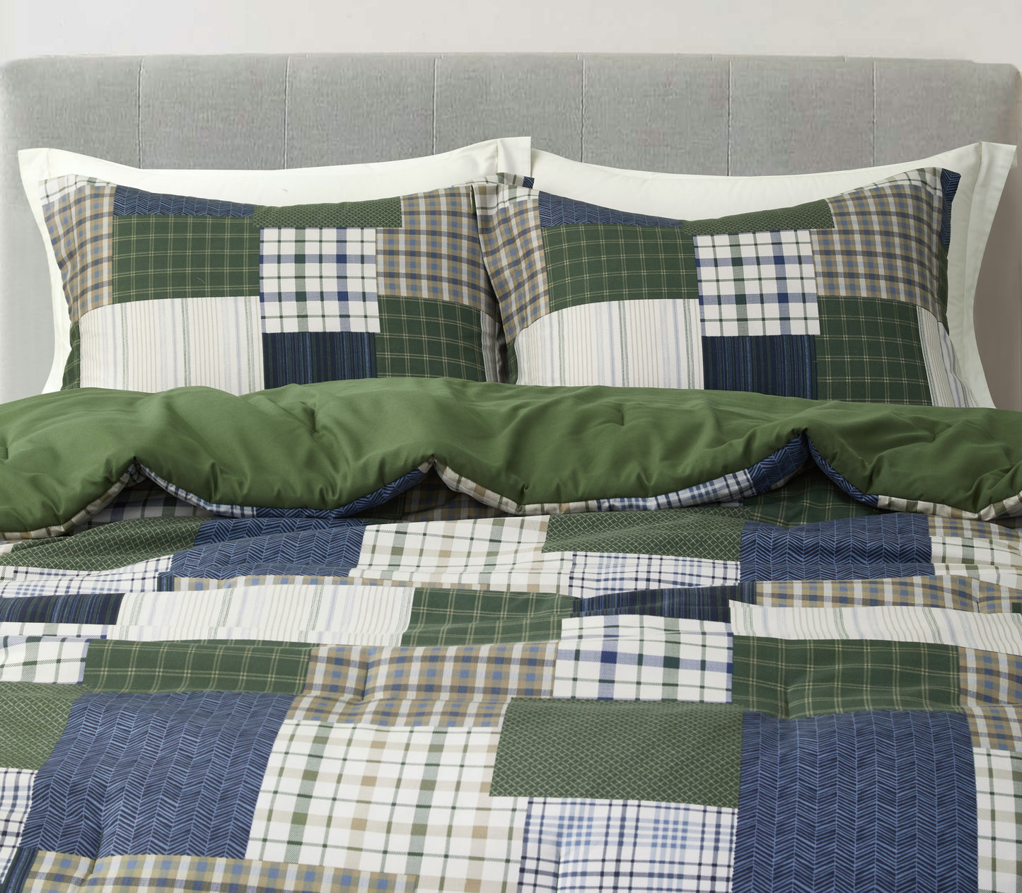 2/3-Piece Printed Pre-Washed Microfiber Lightweight Comforter Set