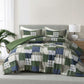 2/3-Piece Printed Pre-Washed Microfiber Lightweight Comforter Set