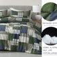 2/3-Piece Printed Pre-Washed Microfiber Lightweight Comforter Set