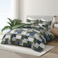 2/3-Piece Printed Pre-Washed Microfiber Lightweight Comforter Set