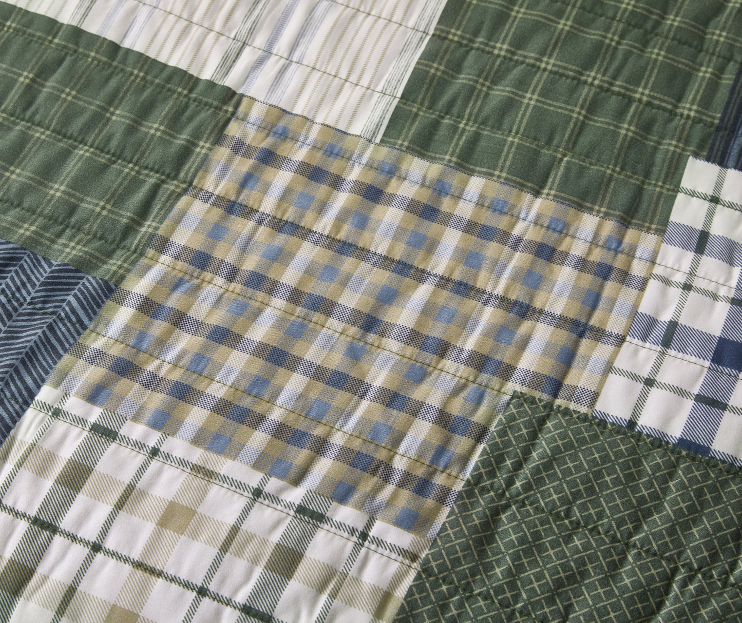 2/3-Piece Stone-Washed Printed Microfiber Quilt Bedspread Set