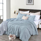 Chester 3-Piece Luxury Cross Stitch Corduroy Comforter Set