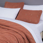 Chester 3-Piece Luxury Cross Stitch Corduroy Comforter Set