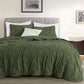 Chester Luxury Cross Stitch Corduroy Quilt Set