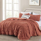 Chester Luxury Cross Stitch Corduroy Quilt Set