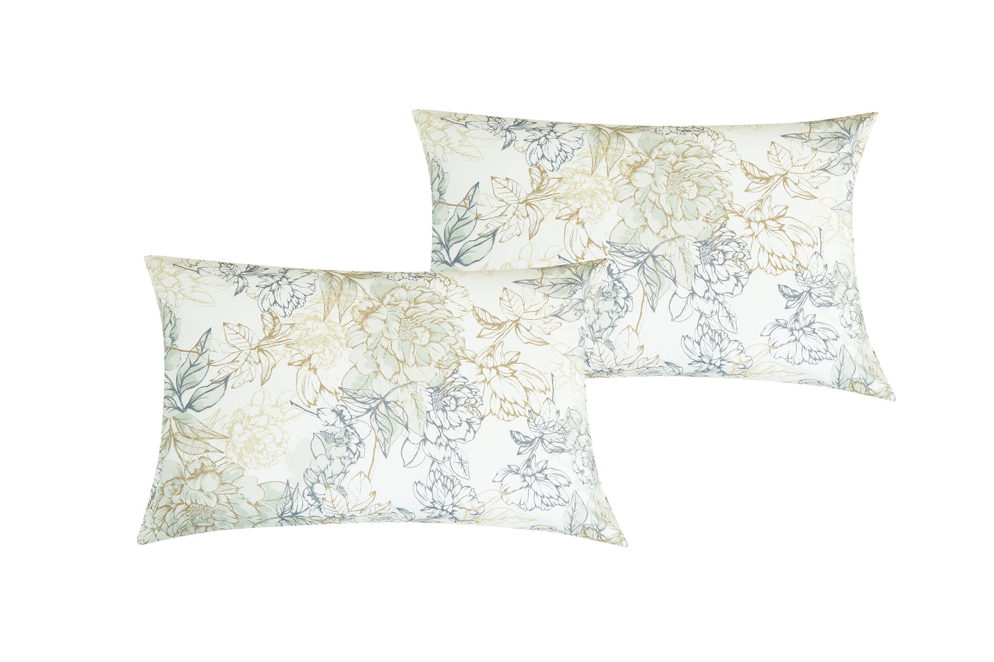 Printed Floral Microfiber Sheet Set with Deep Pocket