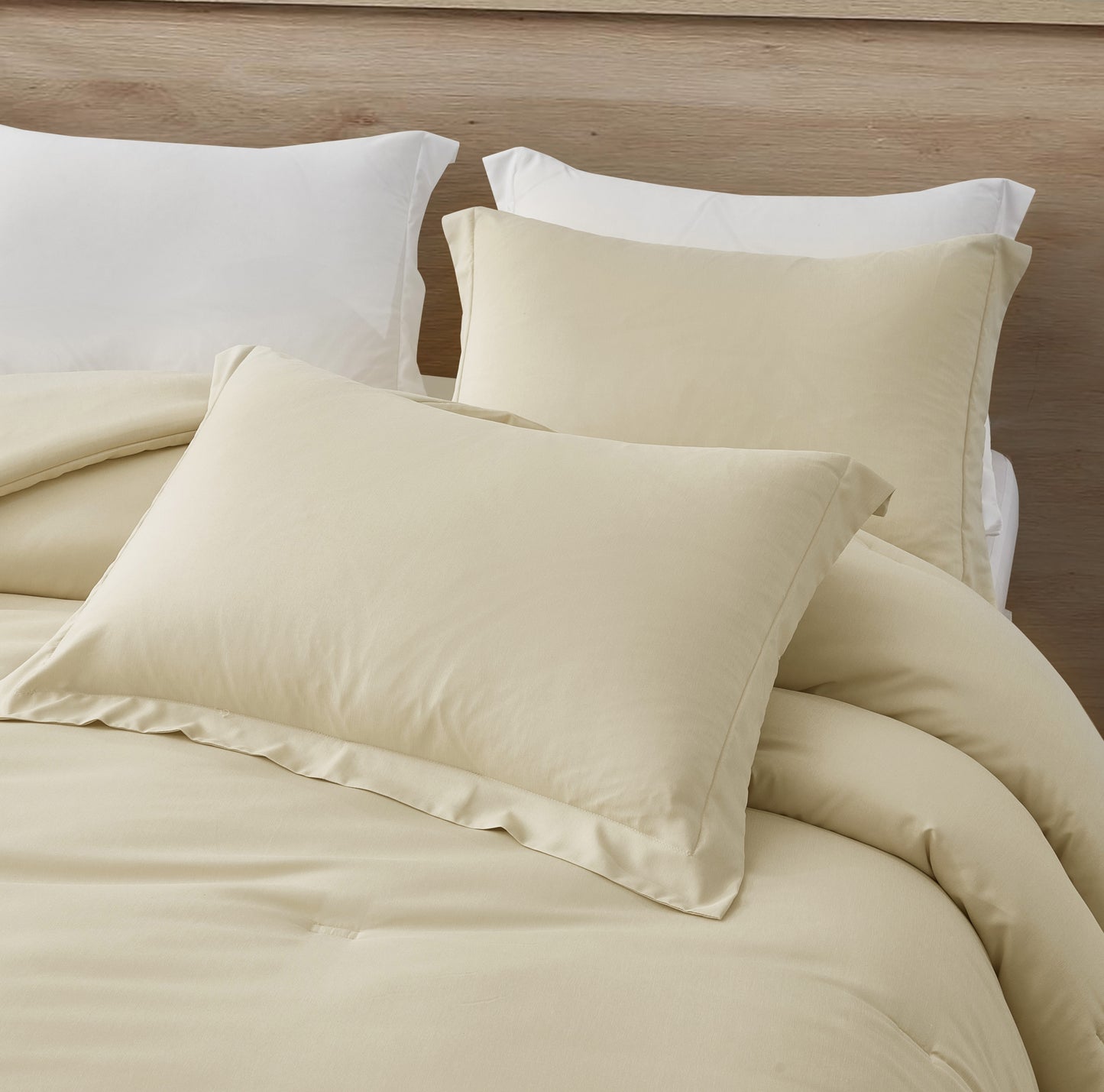 Cliff 3-Piece Rayon Derived from Bamboo & Polyester Blended Comforter Set