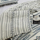 Colby 2/3-Piece Ivory Navy Brown Red Printed Southwestern Tribal Lodge Reversible Comforter Set
